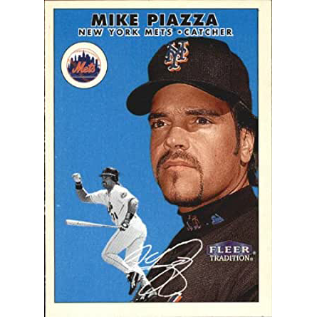 Baseball Mike Piazza New York Mets 2000 Fleer #281