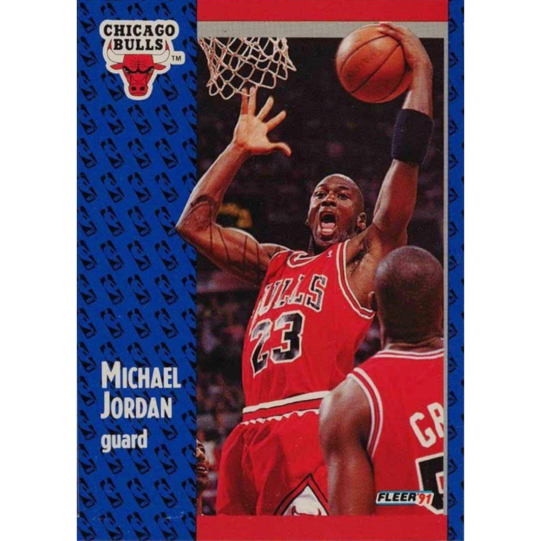Basketball Michael Jordan Chicago Bulls  Fleer #29