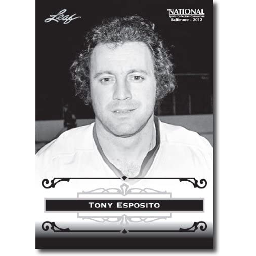 Hockey Tony Esposito Chicago Blackhawks 2012 Leaf #1